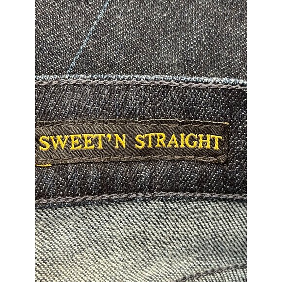 Lucky Brand Womens Sweet N Straight Jeans Size 4/27 Dark Wash Denim - Picture 6 of 8